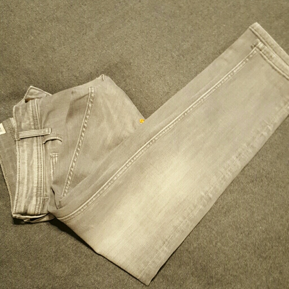 Zara NWOT cropped embroidered jeans womens size 4 - Picture 7 of 8
